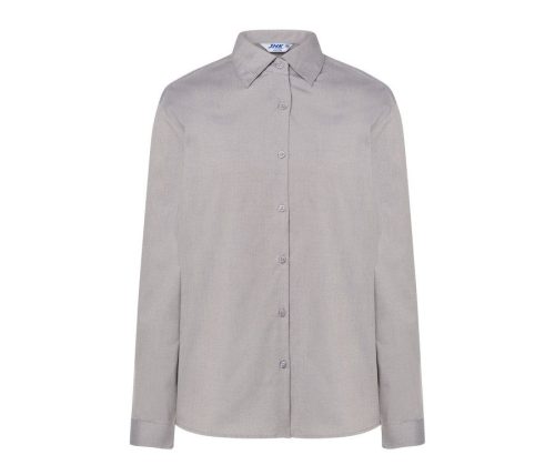 Lady Casual & Business Shirt Oxford SHLOXF – JHK in Silver