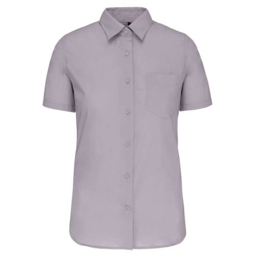 Judith - Ladies' Short-Sleeved Shirt – Kariban in Silver