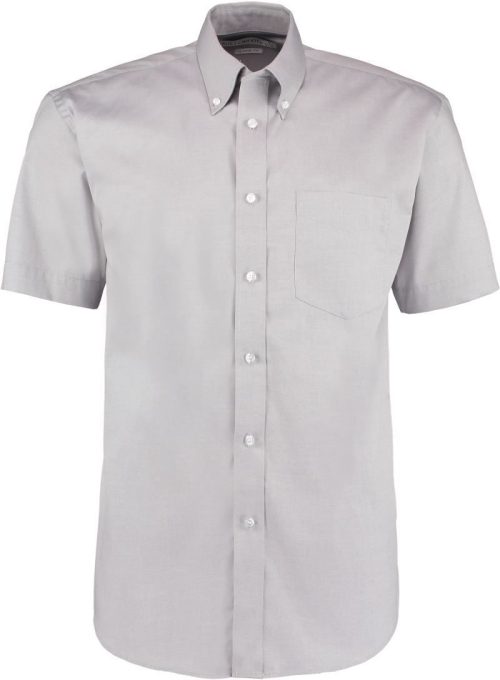 Oxford Hemd kurzarm KK 109 (13,5-18) – Kustom Kit in Silver Grey