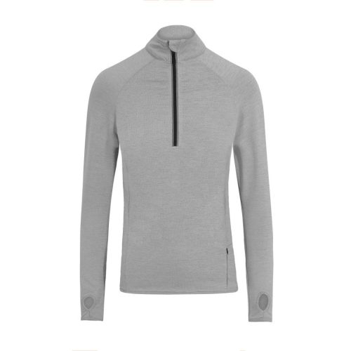 Cool-Flex 1/2 Zip Top – Just Cool in Silver Grey