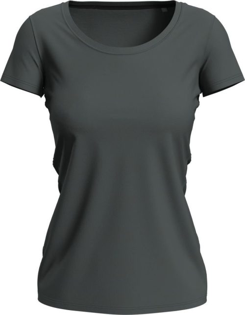 Damen T-Shirt Stretch-T Women – Stedman in Slate Grey