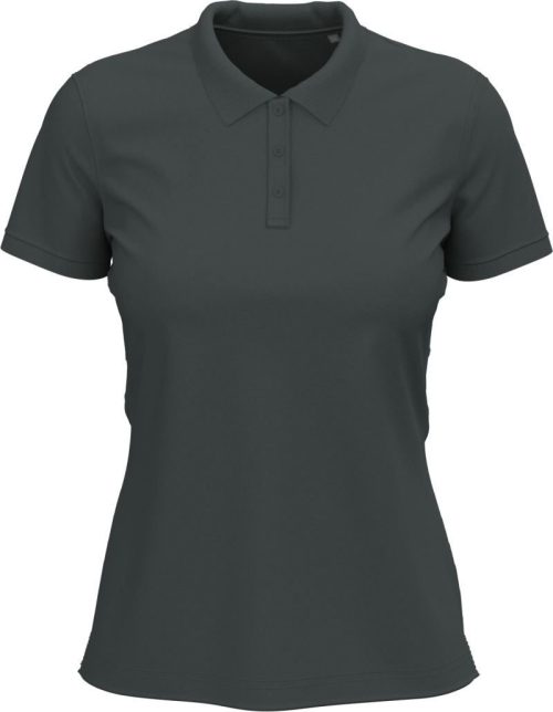 Schweres Damen Stretch Piqué Polo Stretch Polo Women – Stedman in Slate Grey