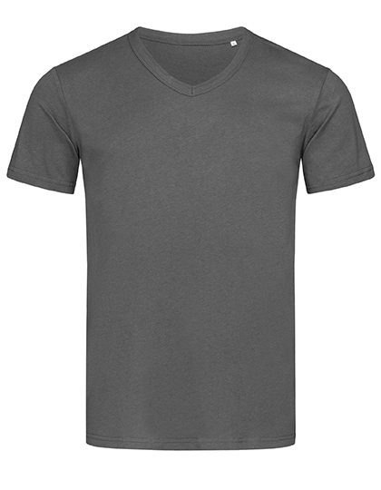 Ben V-Neck – Stedman® in Slate Grey (Solid)