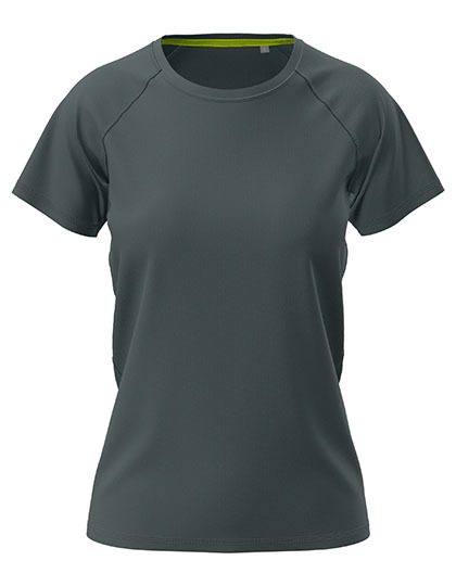 Mesh Raglan Women – Stedman® in Slate Grey (Solid)