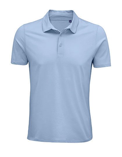 Men´s Jersey Polo Shirt Octave – NEOBLU in Soft Blue