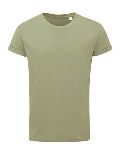 Men´s Roll Sleeve T – Mantis in Soft Olive