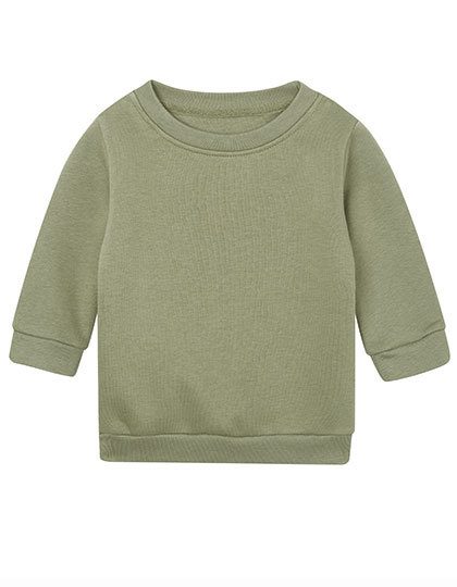 Baby Essential Sweatshirt – Babybugz in Soft Olive