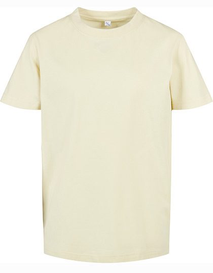 Kids´ Basic Tee 2.0 – Build Your Brand in Soft Yellow