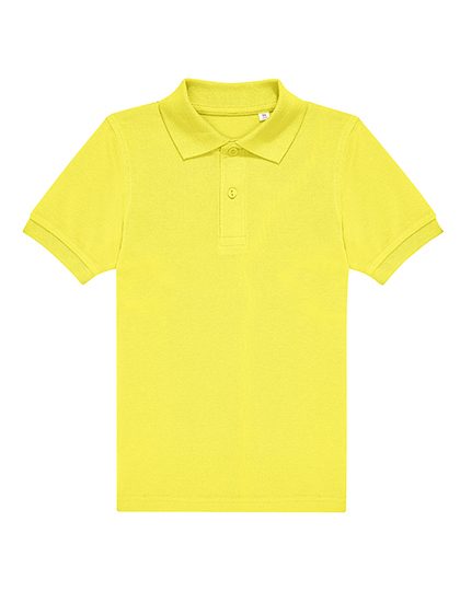 Kids My Polo 180 – B&C BE INSPIRED in Solar Yellow