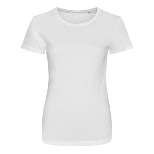 Women's Tri-Blend T – Just Ts in Solid White