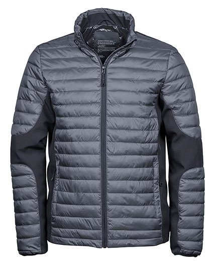 Crossover Jacket – Tee Jays in Space Grey/Black