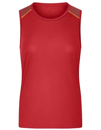 Ladies´ Running Tank – Daiber in Spicy Orange