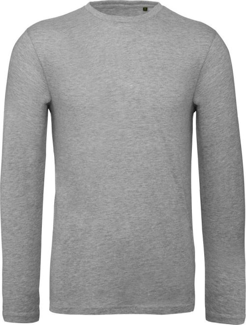 Herren T-Shirt langarm Inspire LSL T /men_° – B&C in Sport Grey