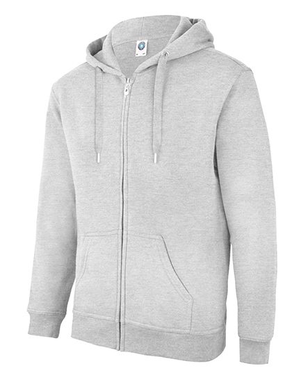 Zip Through Hooded Sweat Jacket – Starworld in Sports Grey (Melange)