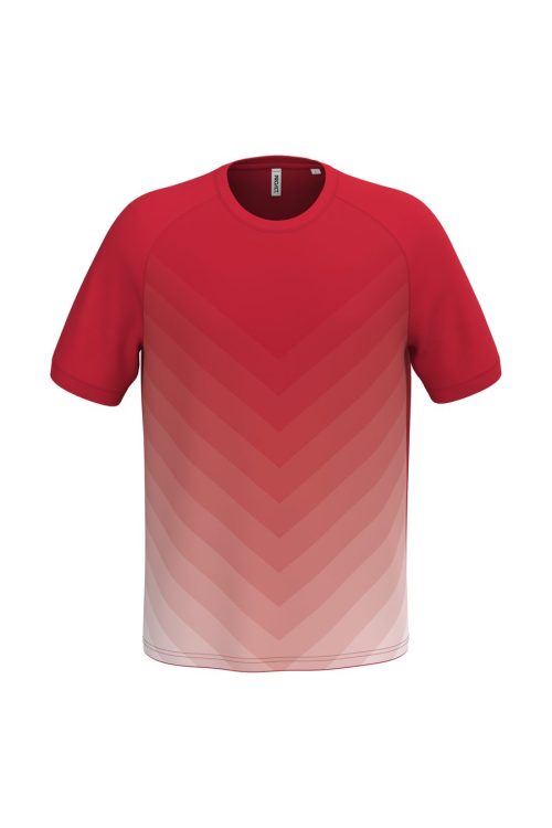 Unisex-Multisporttrikot aus sublimiertem Polyester PA4047 – Proact in Sporty Red