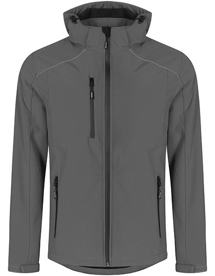 Herren Winter Softshell Jacke 7860 – Promodoro in Steel Gray
