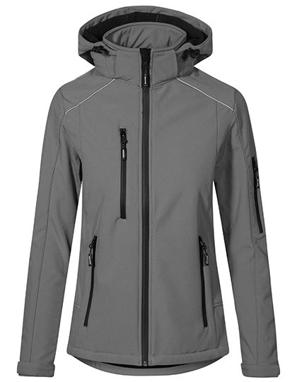 Damen Winter Softshell Jacke 7865 – Promodoro in Steel Gray