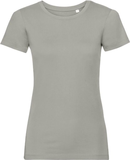 Damen T-Shirt Pure Organic 108F – Russell Athletic in Stone