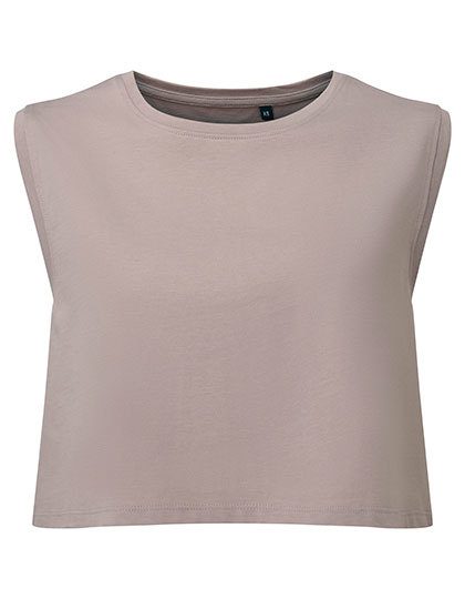 Women´s TriDri® Organic Crop Tank – TriDri® in Stone