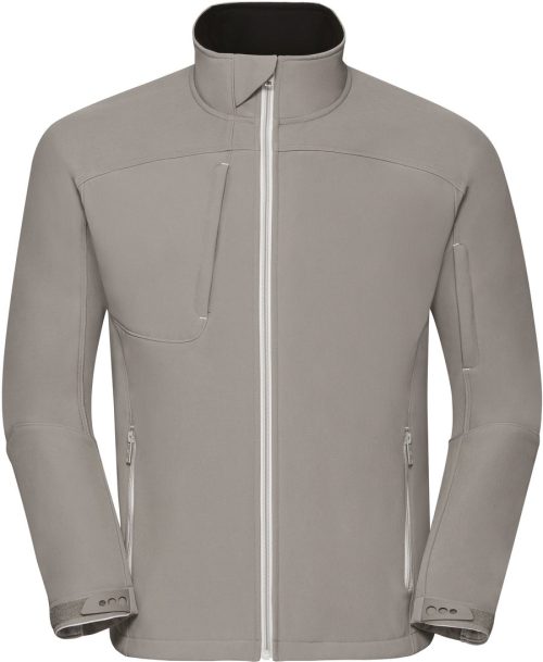 Men's Bionic-Finish® Softshell Jacke R-410M-0 – Russell in Stone