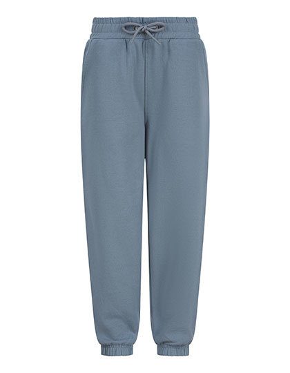 Kids' Sustainable Fashion Cuffed Joggers – SF Clothing in Stone Blue