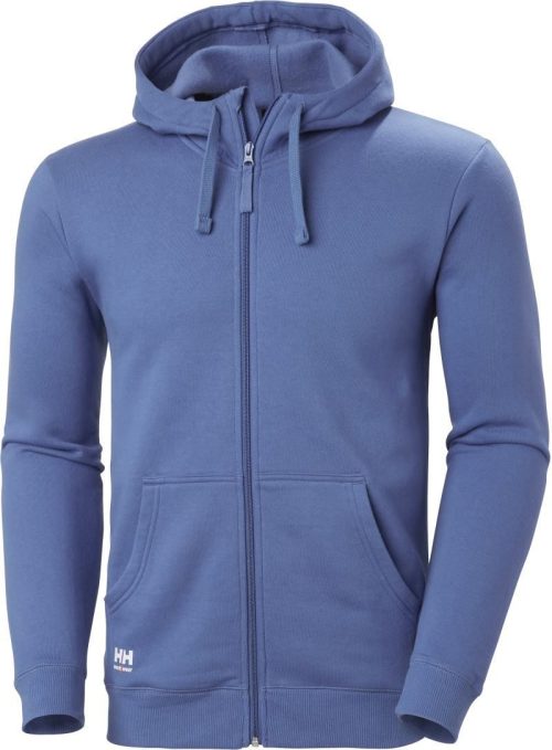 Herren Kapuzen Sweatjacke "Classic" Classic 79328 – Helly Hansen in Stone Blue