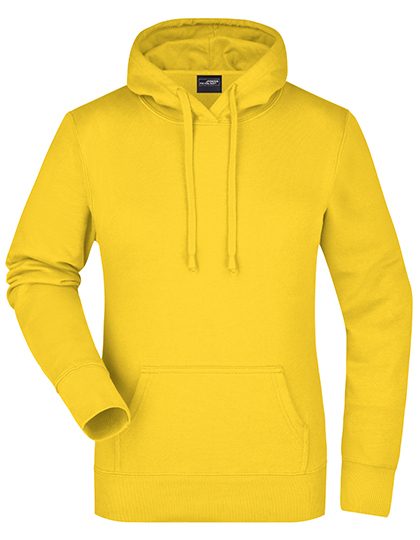 Ladies´ Hooded Sweat – Daiber in Sun Yellow