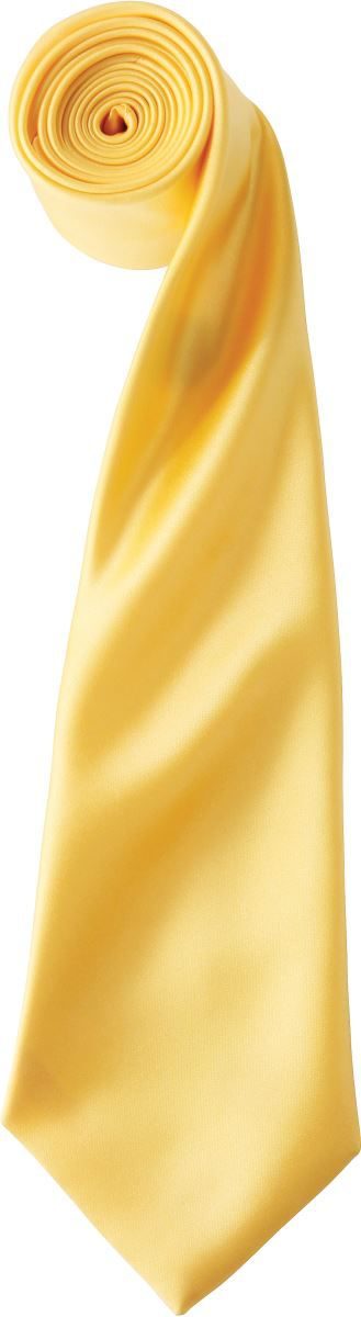 Satin Krawatte "Colours" PR 750 – Premier in Sunflower