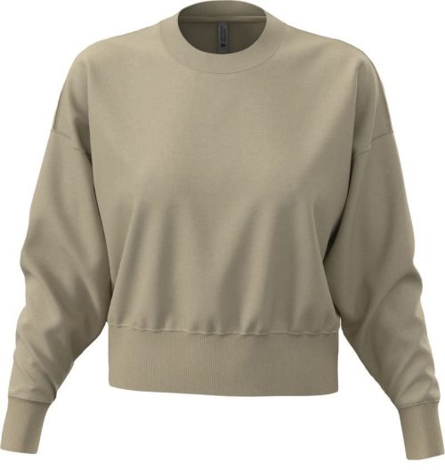 Schwerer Damen Oversize Sweater N 9087 – Next Level Apparel in Tan