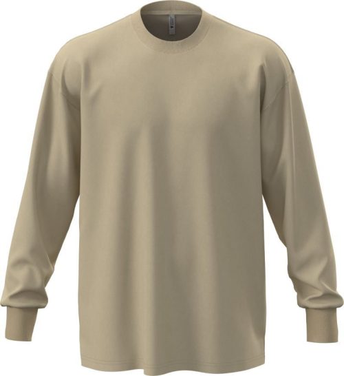 Schweres Oversize T-Shirt langarm N 7211 – Next Level Apparel in Tan