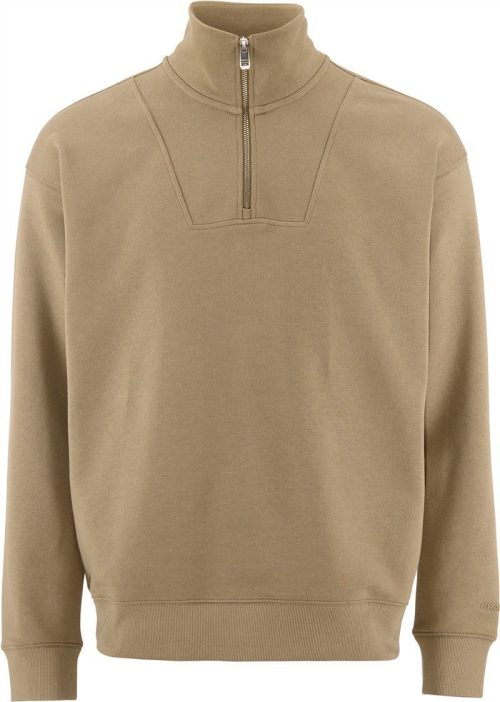 Herren Sweater mit 1/4 Zip Frequent Hz Sweatshirt M – Craft Corporate in Taupe