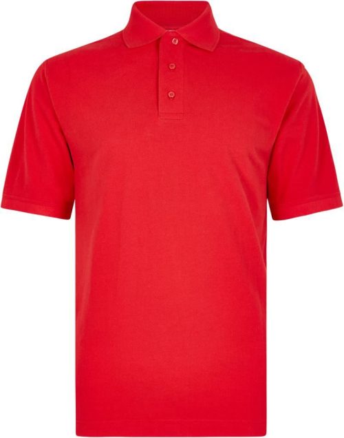 Herren Piqué Polo "Superwash" KK 460 – Kustom Kit in Tomato Red