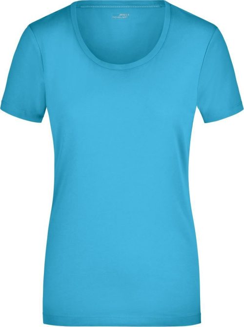 Damen Stretch T-Shirt JN 926 – Daiber in Turquoise