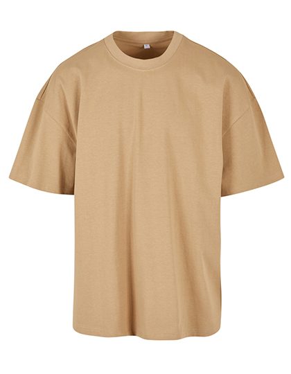 Schweres Oversize Box T-Shirt BY 163 – Build your Brand in U. Beige