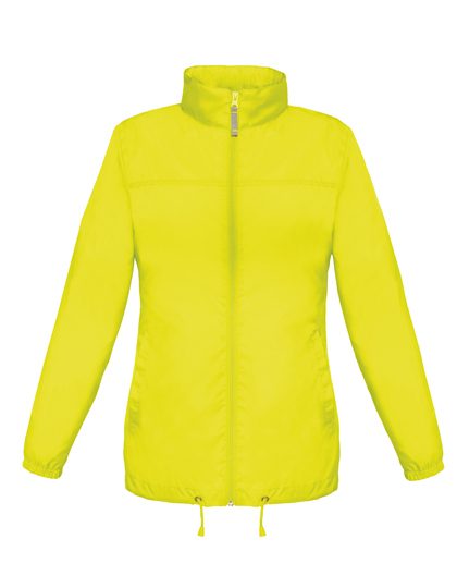 Women´s Jacket Sirocco – B&C COLLECTION in Ultra Yellow
