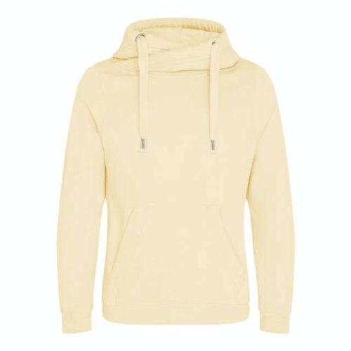 Cross Neck Hoodie – Just Hoods in Vanilla Milkshake