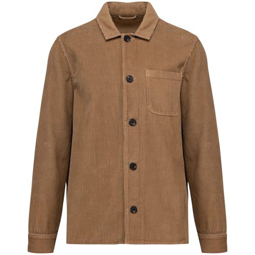 Herrenjacke aus Kord NS603 – Native Spirit in Washed Dark Camel