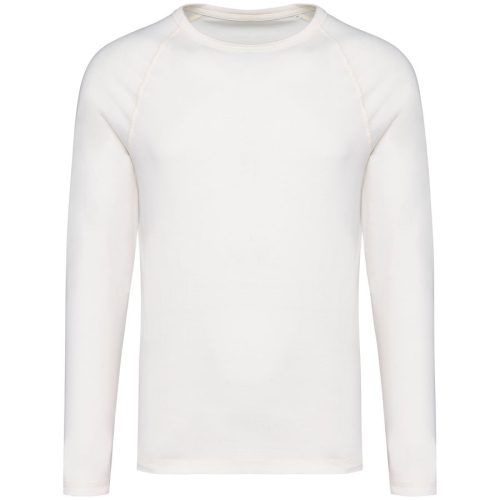 Raglan-Langarmshirt für Herren NS338 – Native Spirit in Washed Ivory