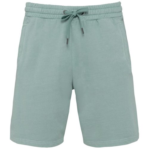 Herrenshorts aus French Terry NS716 – Native Spirit in Washed Jade Green