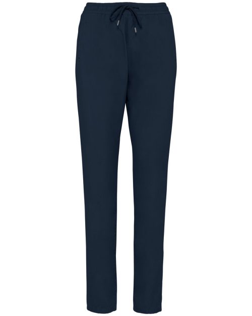 ausgewaschene Damenhose aus Lyocell NS724 – Spasso in Washed Navy Blue
