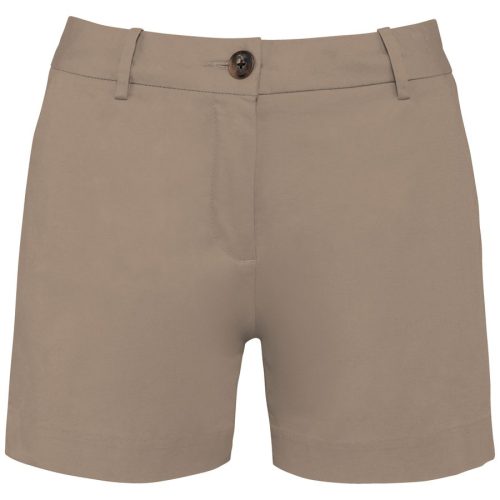 Chino-Bermuda-Shorts für Damen NS739 – Native Spirit in Wet Sand