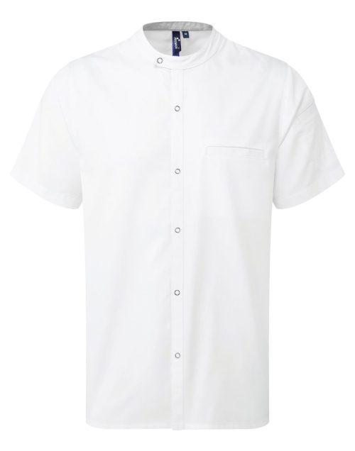 Chef-Kochjacke mit kurzen Ärmeln PR904 – Premier in White