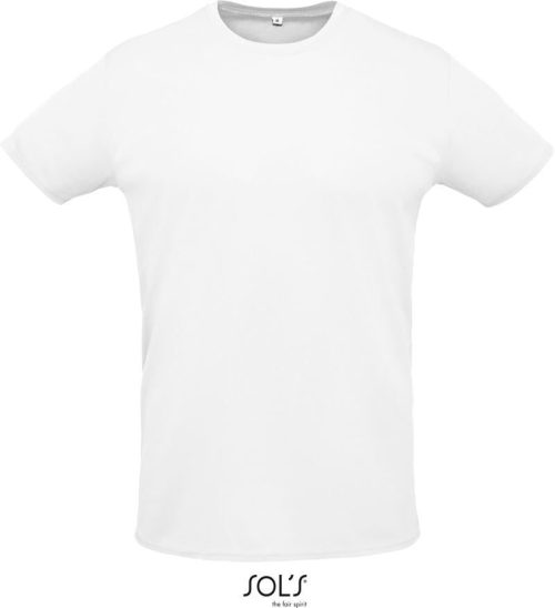 Unisex Piqué Sport Shirt Sprint – SOL'S in White