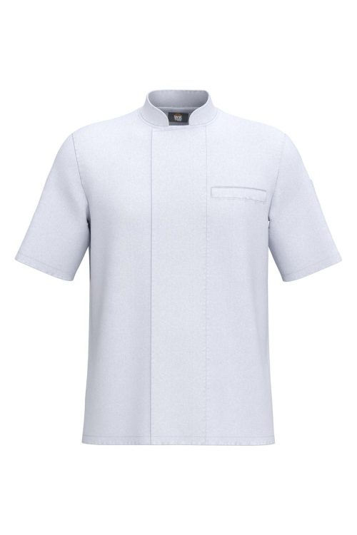 Unisex-Kochjacke mit kurzen Ärmeln WK500 – WK in White
