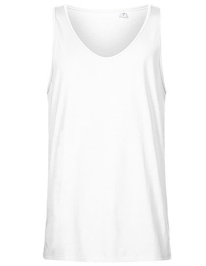Men´s Roundneck Tanktop – X.O by Promodoro in White