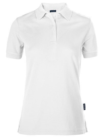 Women´s Luxury Polo – HRM in White