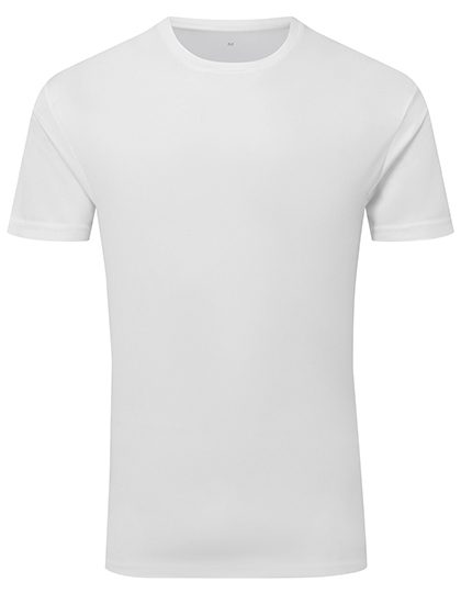 TriDri® Ion-Charge recycled textured tee – TriDri® in White
