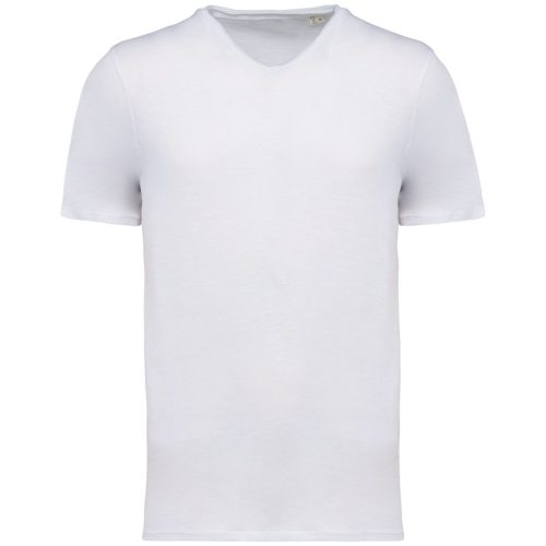 unversäumtes Herren Slub-T-Shirt NS318 – Native Spirit in White