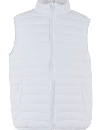 Leichter Herren Bodywarmer NM 033 – New Morning Studios in White