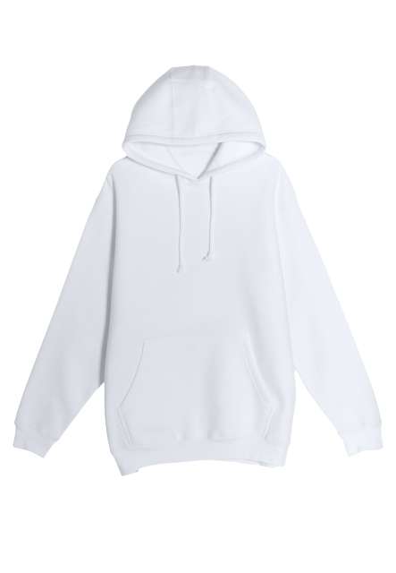 Heavyweight Pullover Hoodie – Lane Seven in White